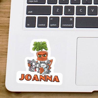 Sticker Monster Carrot Joanna Notebook Image