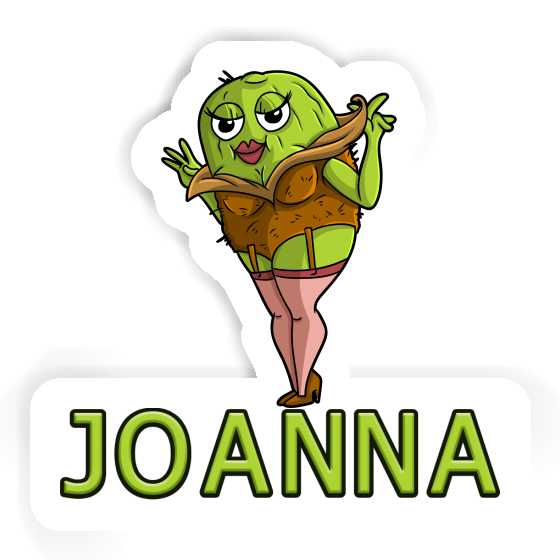 Joanna Aufkleber Kiwi Notebook Image