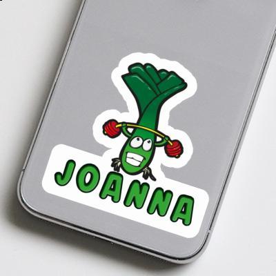 Leek Sticker Joanna Laptop Image