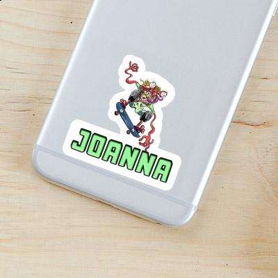 Sticker Joanna Skateboarder Notebook Image