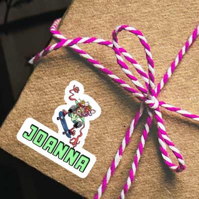 Sticker Joanna Skateboarder Gift package Image