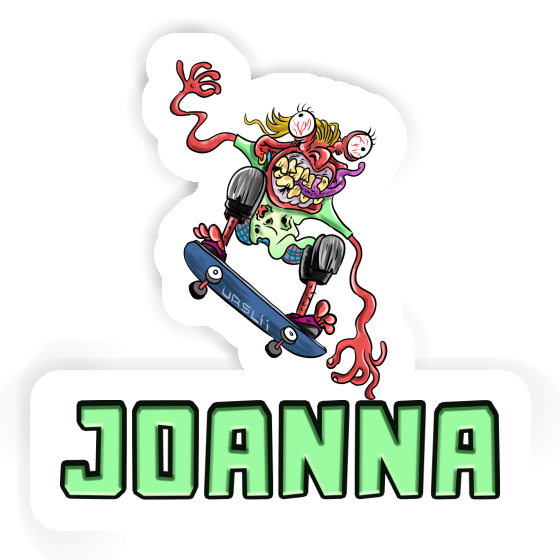 Sticker Joanna Skateboarder Gift package Image