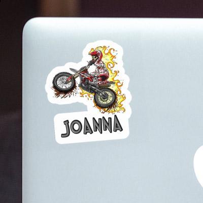 Motocross Rider Sticker Joanna Gift package Image