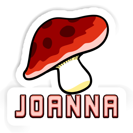 Joanna Autocollant Champignon Notebook Image