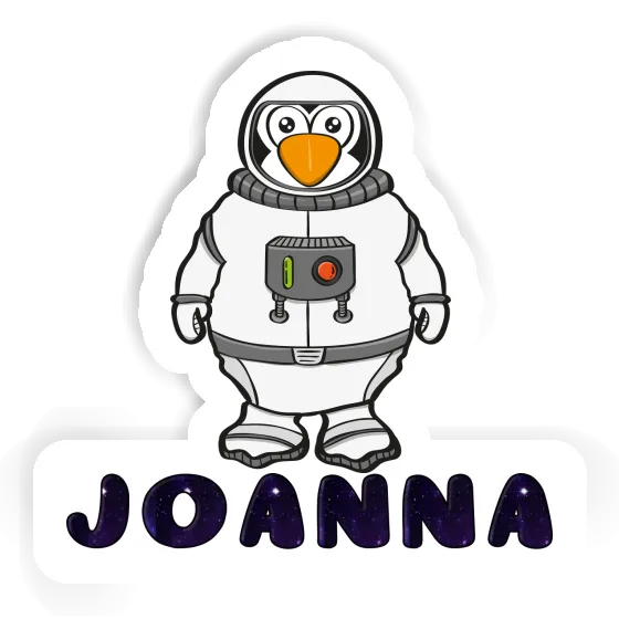 Penguin Sticker Joanna Notebook Image