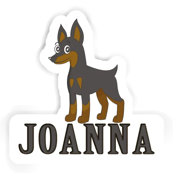 Pinscher Aufkleber Joanna Gift package Image