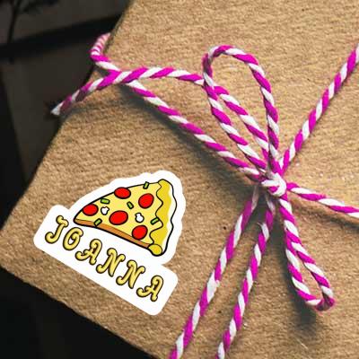 Pizza Sticker Joanna Notebook Image