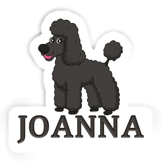 Joanna Sticker Poodle Laptop Image