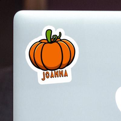 Sticker Joanna Pumpkin Notebook Image