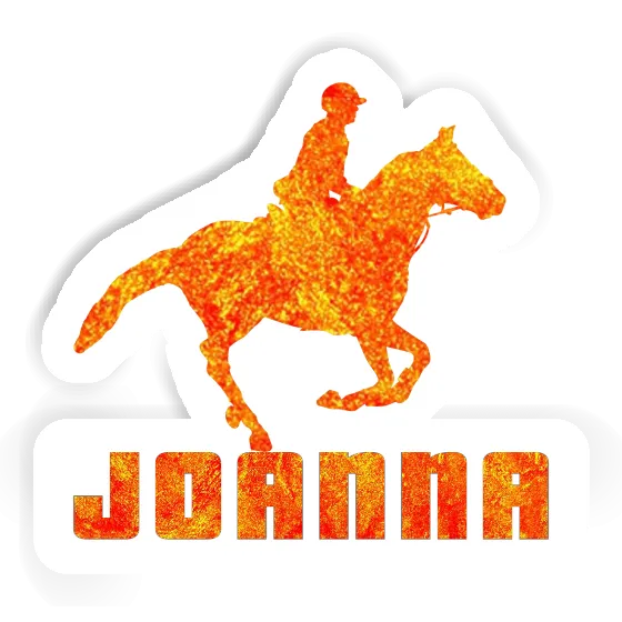 Horse Rider Sticker Joanna Image