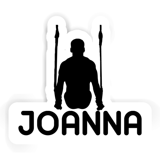 Ring gymnast Sticker Joanna Notebook Image