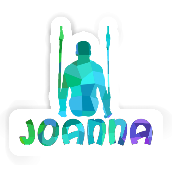 Ring gymnast Sticker Joanna Notebook Image