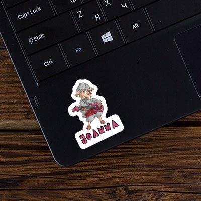 Rockergirl Sticker Joanna Laptop Image