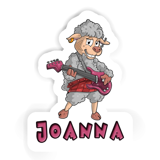 Sticker Rockergirl Joanna Laptop Image