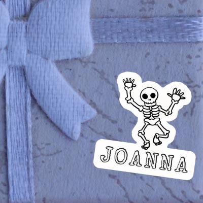 Joanna Sticker Skull Laptop Image