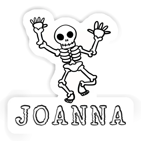 Joanna Sticker Skull Notebook Image