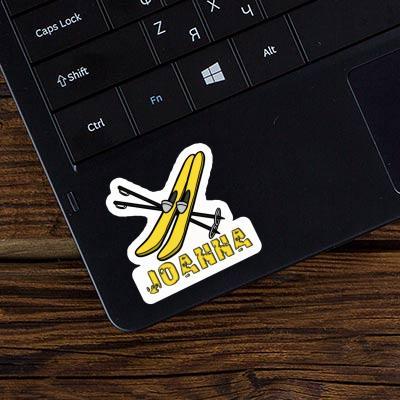 Sticker Ski Joanna Laptop Image