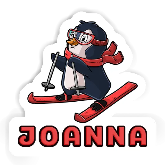 Sticker Joanna Skier Image