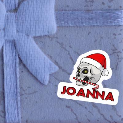 Sticker Weihnachtstotenkopf Joanna Image