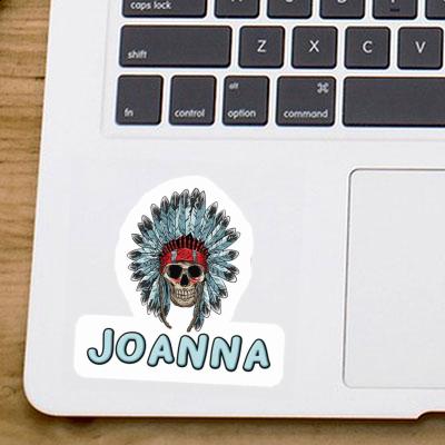 Sticker Totenkopf Joanna Notebook Image