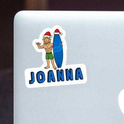 Surfer Aufkleber Joanna Notebook Image