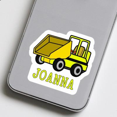 Front Tipper Sticker Joanna Gift package Image