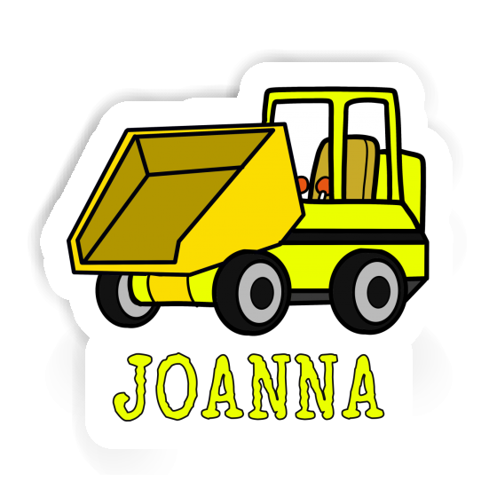 Front Tipper Sticker Joanna Gift package Image