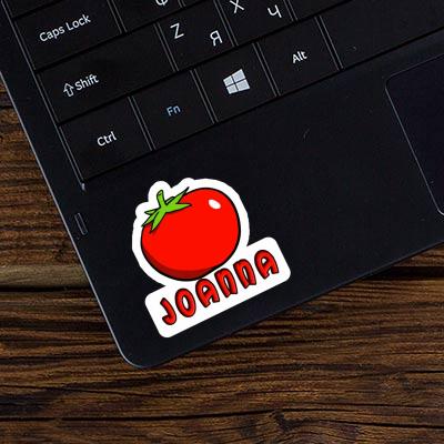 Tomato Sticker Joanna Laptop Image