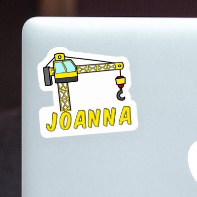 Tower Crane Sticker Joanna Laptop Image