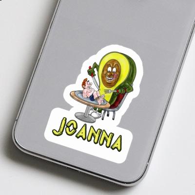 Avocado Sticker Joanna Laptop Image