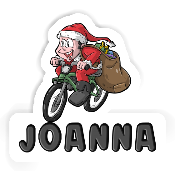 Sticker Bicycle Rider Joanna Image