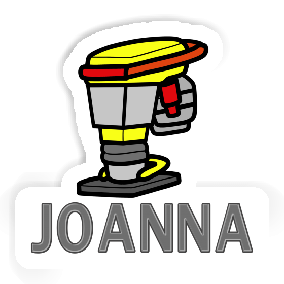 Vibratory tamper Sticker Joanna Gift package Image