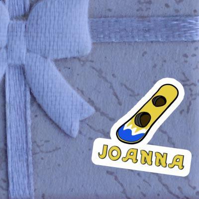 Joanna Sticker Wakeboard Notebook Image