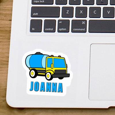 Wassertransporter Sticker Joanna Laptop Image