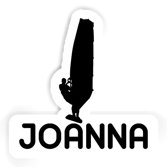 Joanna Sticker Windsurfer Notebook Image