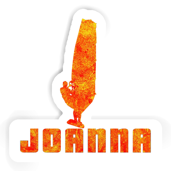 Joanna Sticker Windsurfer Notebook Image