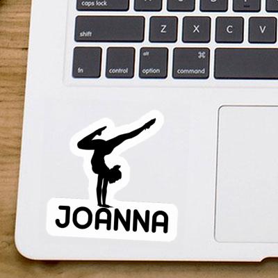 Femme de yoga Autocollant Joanna Notebook Image