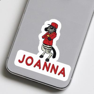 Autocollant Zèbre Joanna Image