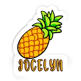 Autocollant Jocelyn Ananas Image