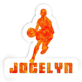 Jocelyn Autocollant Joueur de basket-ball Image