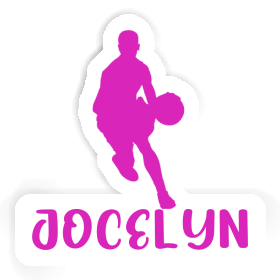 Jocelyn Autocollant Joueur de basket-ball Image