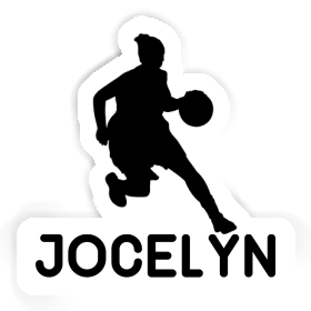 Autocollant Jocelyn Joueuse de basket-ball Image