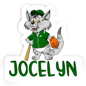 Chat Autocollant Jocelyn Image