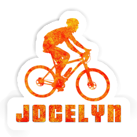 Jocelyn Autocollant Vététiste Image