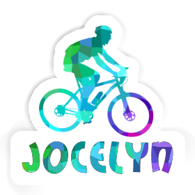 Jocelyn Autocollant Vététiste Image