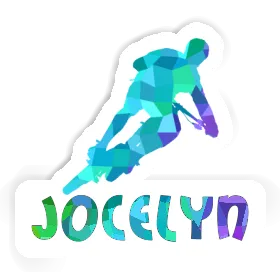 Aufkleber Biker Jocelyn Image