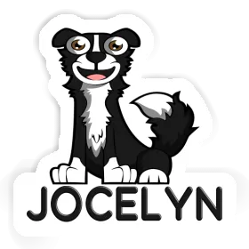 Jocelyn Aufkleber Border Collie Image