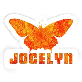 Papillon Autocollant Jocelyn Image