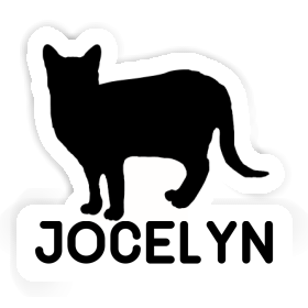 Sticker Jocelyn Cat Image