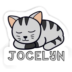 Jocelyn Sticker Cat Image